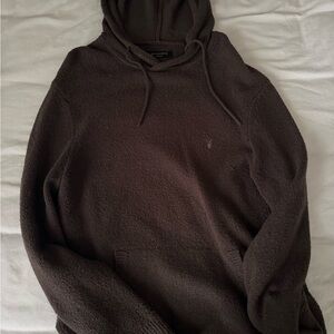 All Saints Grey/Brown Hoodie